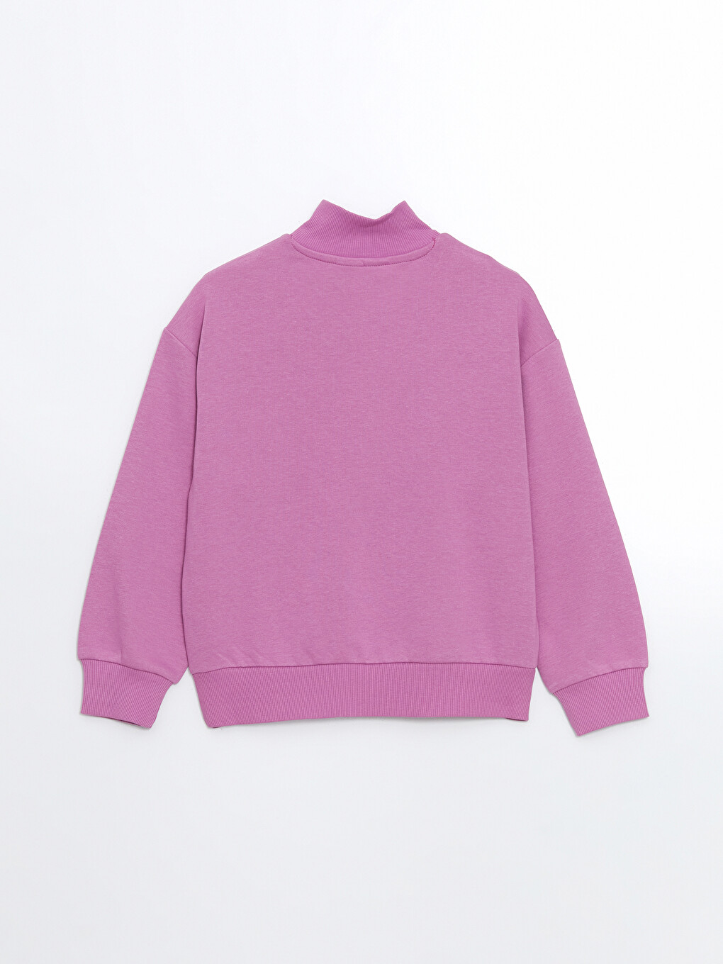 Pembe Minnie Mouse Baskılı Kız Çocuk Sweatshirt-1