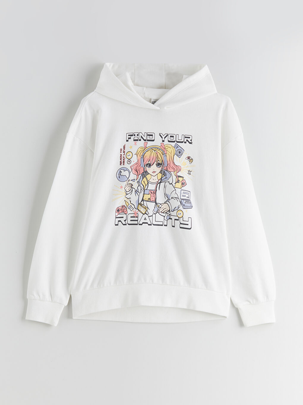 Hooded Girls' Tracksuit Set -S50655Z4-R9J
