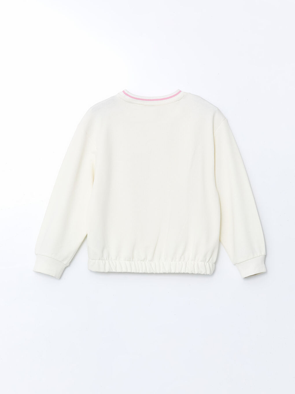 Crew Neck Minnie Mouse Printed Girls' Sweatshirt -S50698Z4-FDH