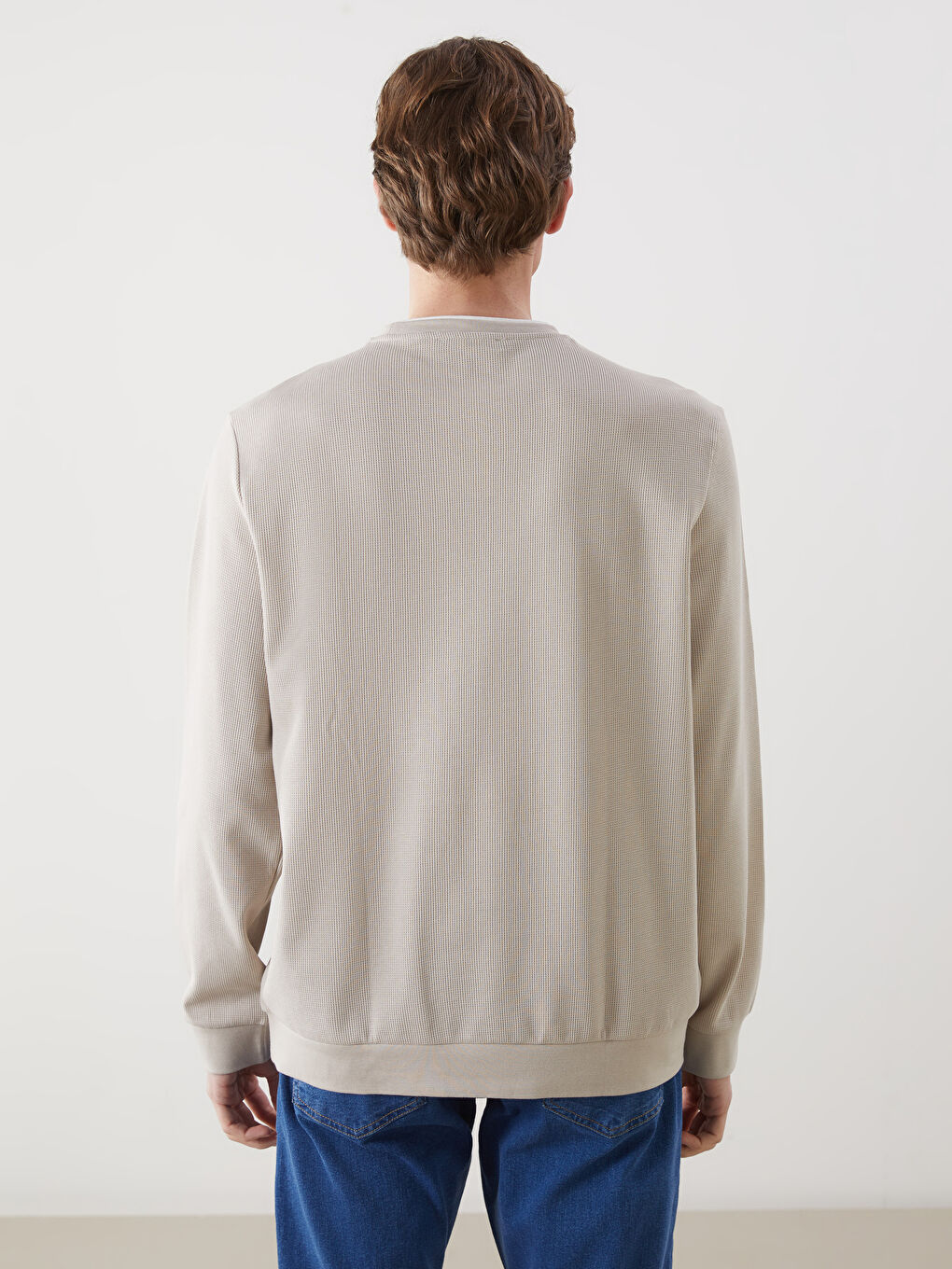 LCWAIKIKI Classic Rundhalsausschnitt Herren-Sweatshirt -S50775Z8-SZT