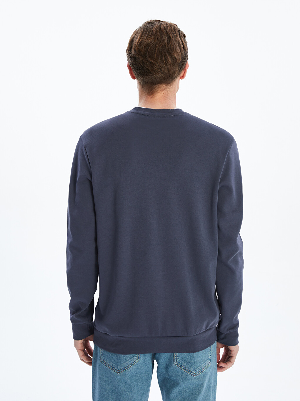 Crew Neck Men's Sweatshirt-6