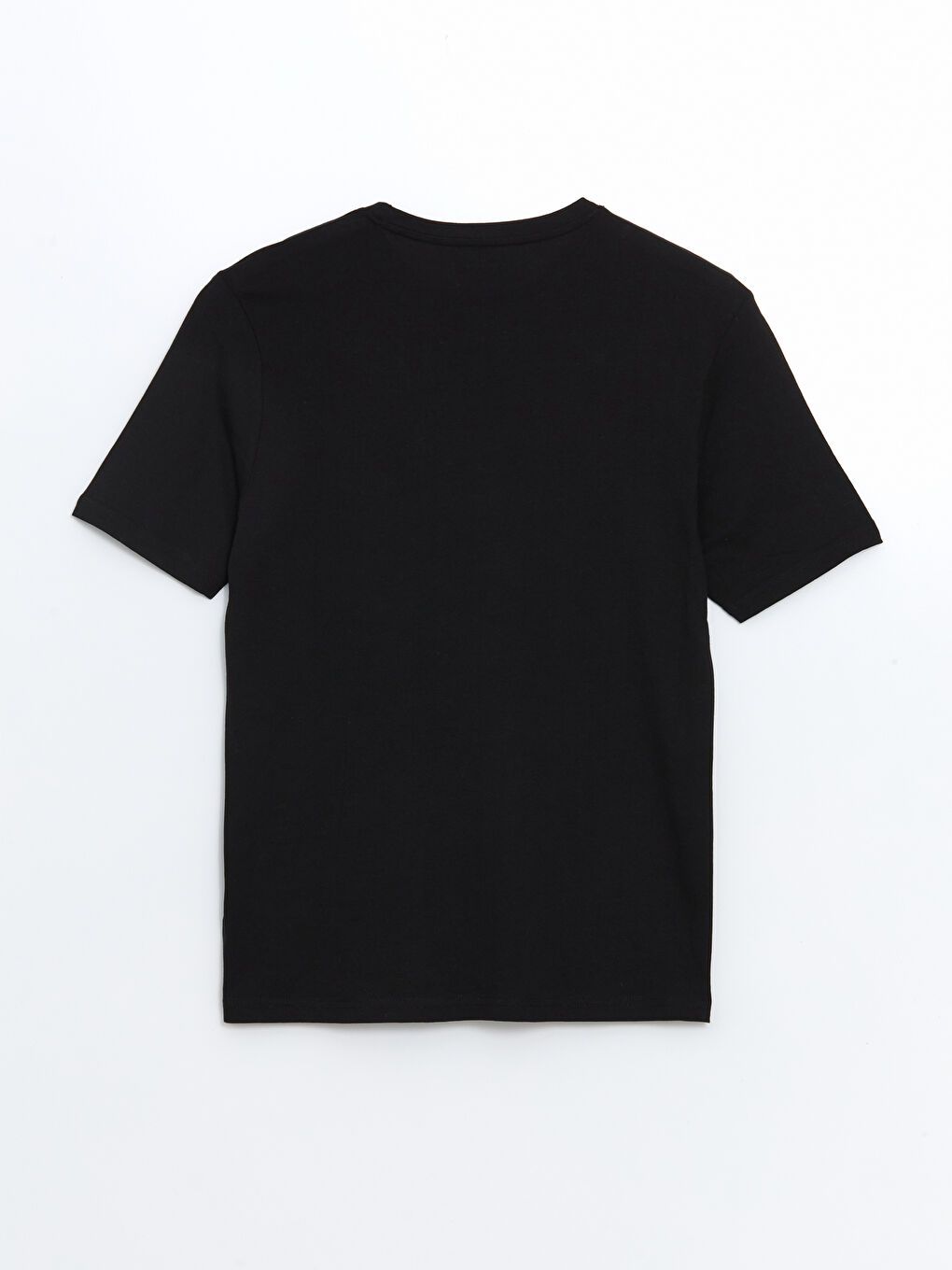 Crew Neck Short Sleeve Printed Combed Cotton Men's T-shirt -S50797Z8-CVL