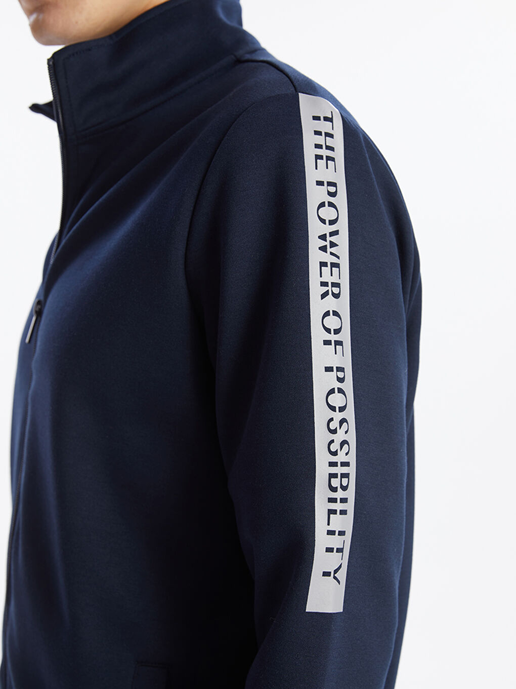 Funnel Neck Men's Sweatshirt -S50818Z8-RFH