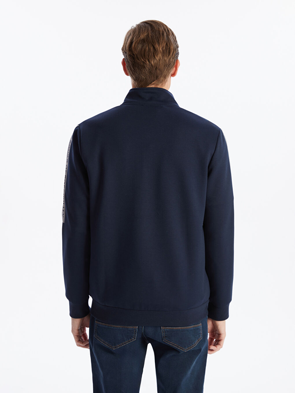 Funnel Neck Men's Sweatshirt -S50818Z8-RFH