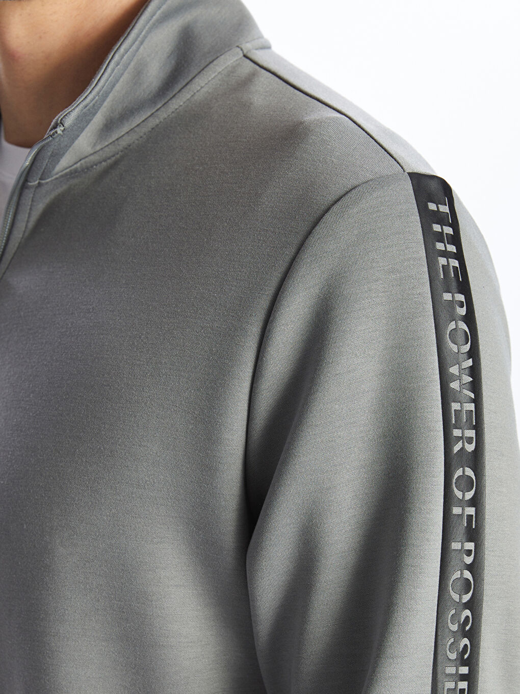 Funnel Neck Men's Sweatshirt -S50818Z8-YLT