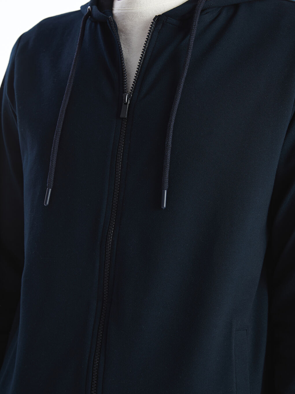 Hooded Long Sleeve Zipper Men's Sweatshirt -S50824Z8-RFH