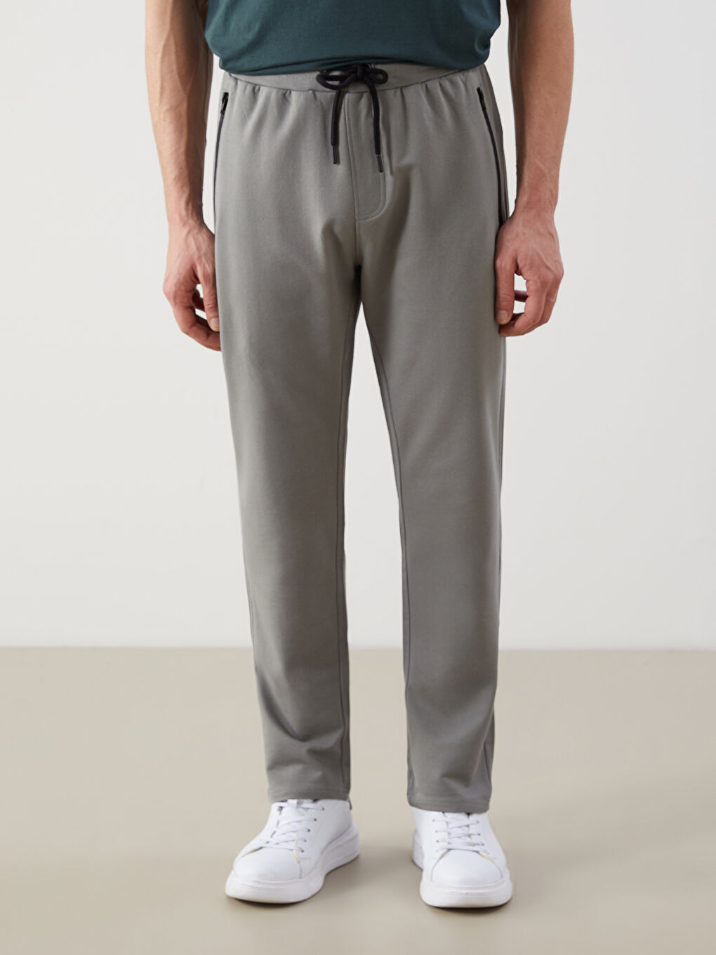 Muške pantalone - standard fit -S50826Z8-YLT