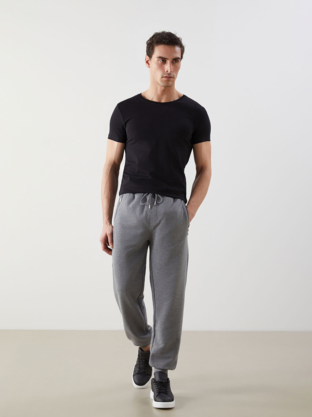 Comfortable Fit Men's Jogger Sweatpants -S50828Z8-LAL