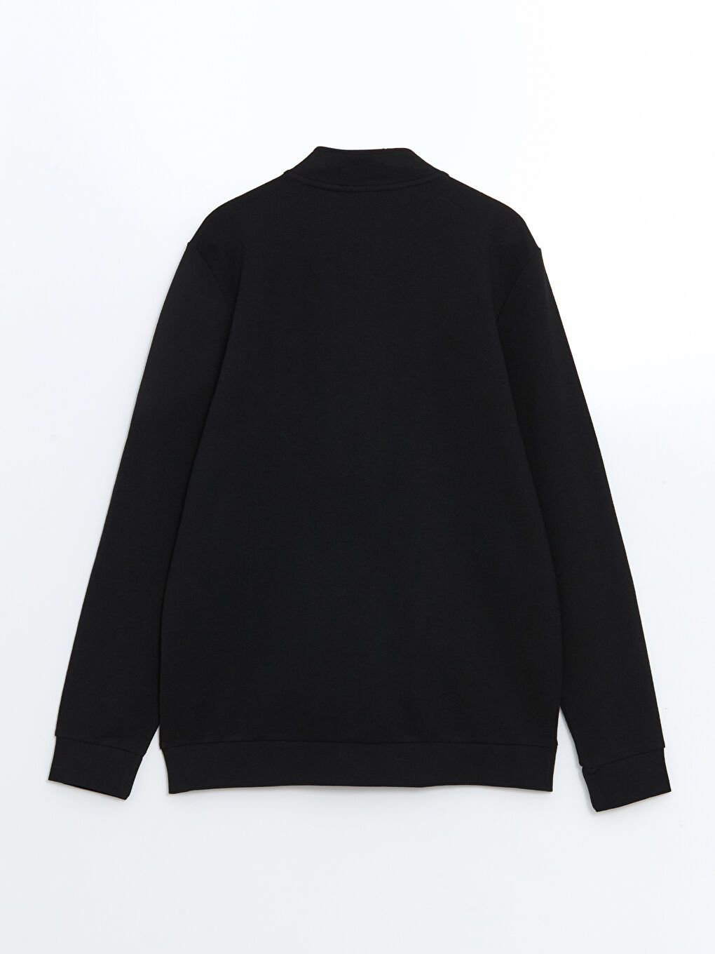 Stand Up Collar Long Sleeve Men's Zippered Sweatshirt -S50831Z8-CVL