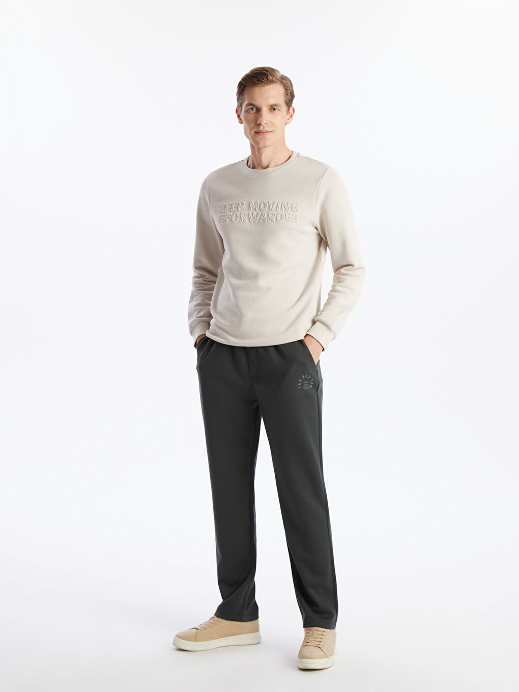 Standard Fit Men's Sweatpants -S50835Z8-YNX