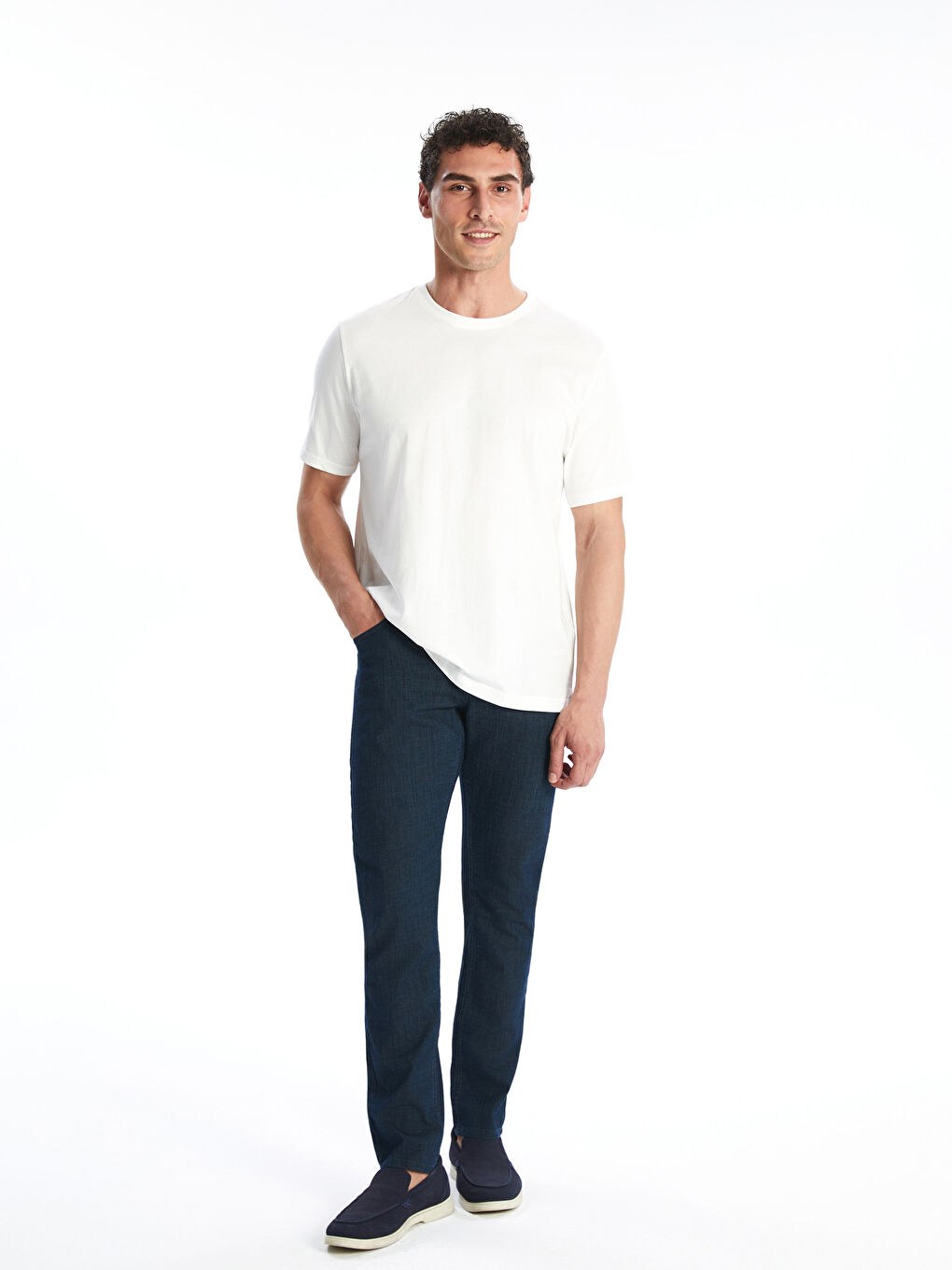 Crew Neck Jersey Men's T-Shirt -S50839Z8-EEW