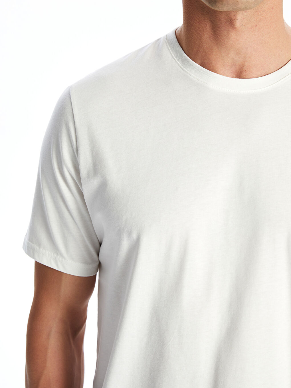 Crew Neck Jersey Men's T-Shirt -S50839Z8-EEW