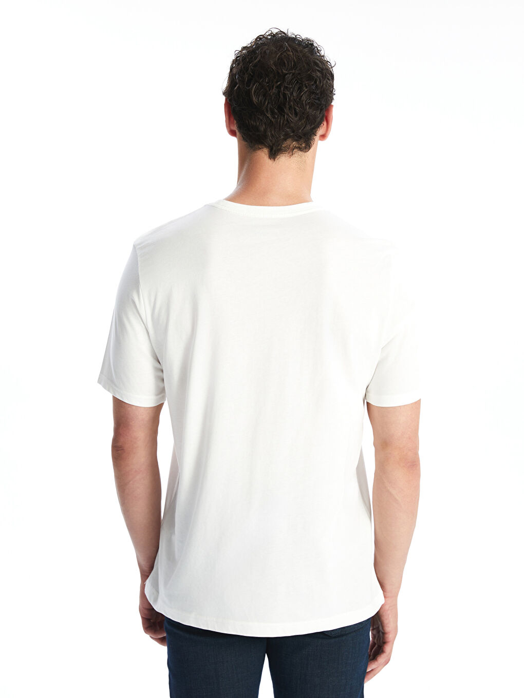 Crew Neck Jersey Men's T-Shirt -S50839Z8-EEW