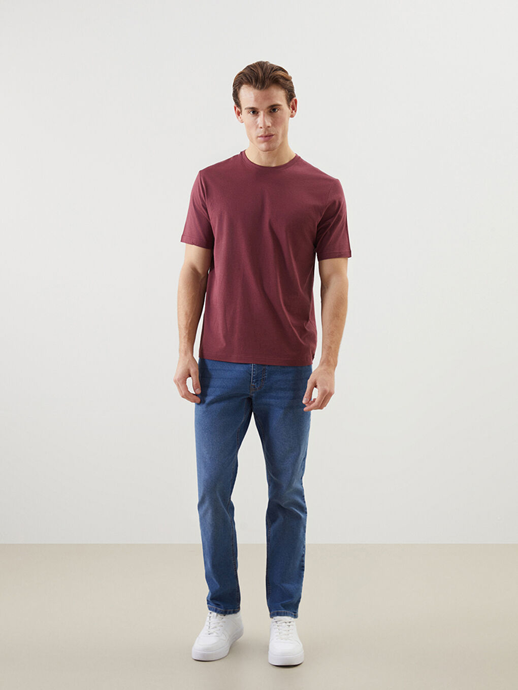 Crew Neck Jersey Men's T-Shirt -S50839Z8-YPE