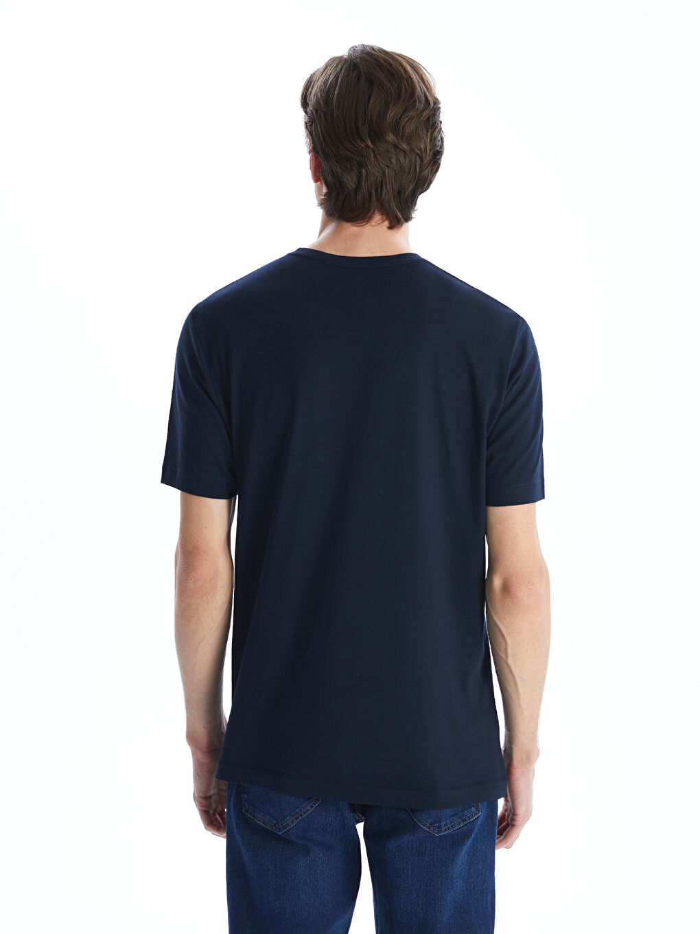 Crew Neck Jersey Men's T-Shirt -S50841Z8-DWP