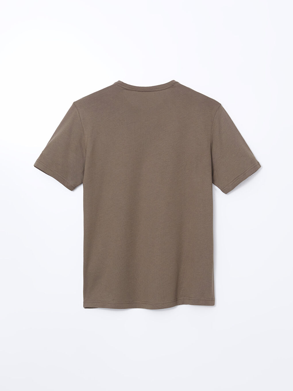Crew Neck Short Sleeve Combed Cotton Men's T-shirt -S50841Z8-YPJ