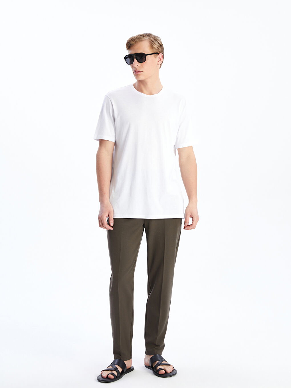 Crew Neck Jersey Men's T-Shirt -S50841Z8-Q6K