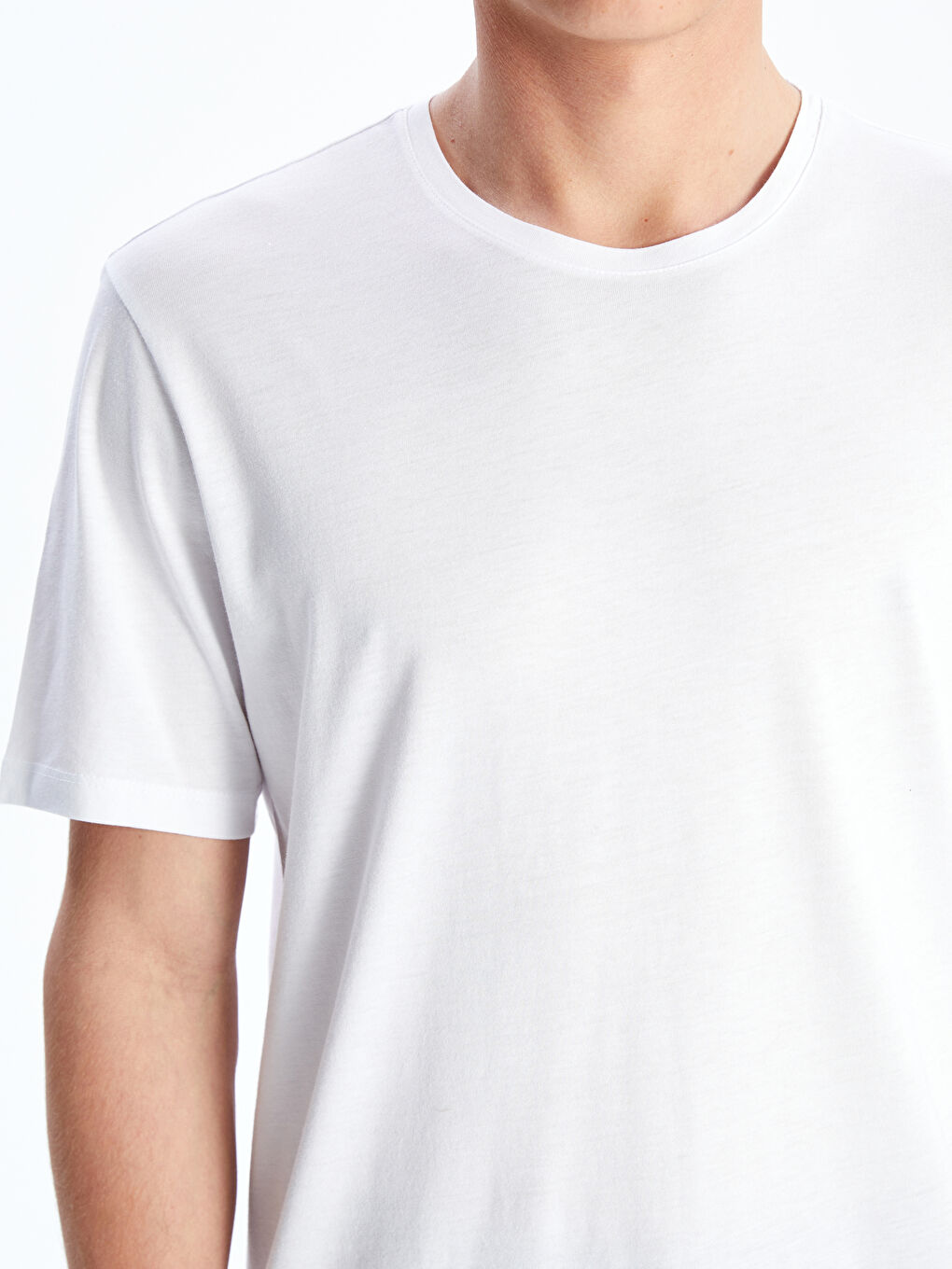 Crew Neck Jersey Men's T-Shirt -S50841Z8-Q6K