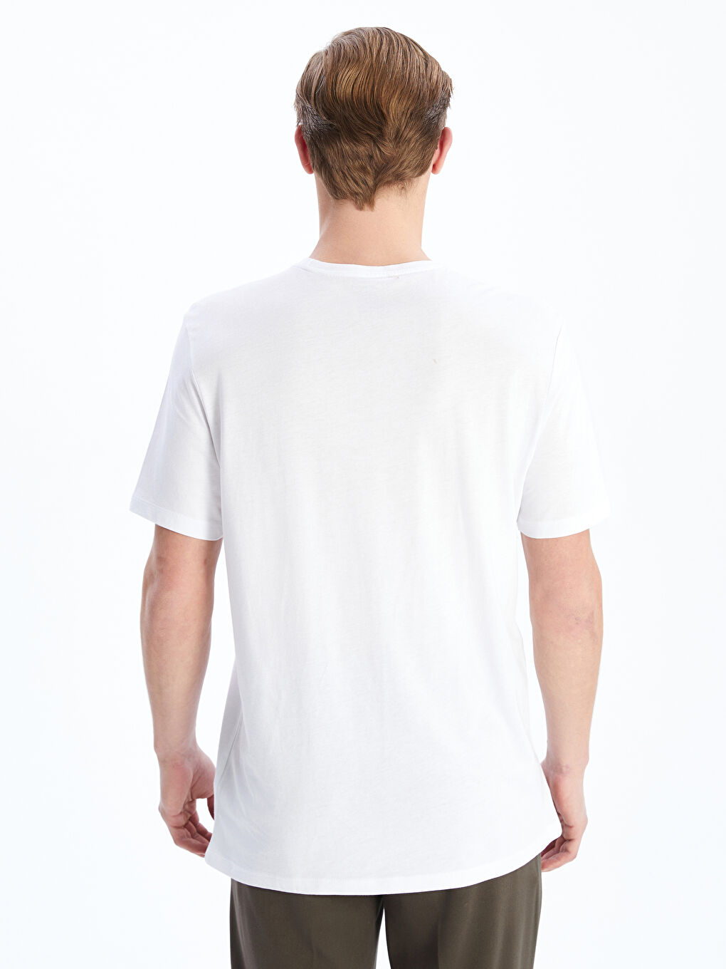 Crew Neck Jersey Men's T-Shirt -S50841Z8-Q6K