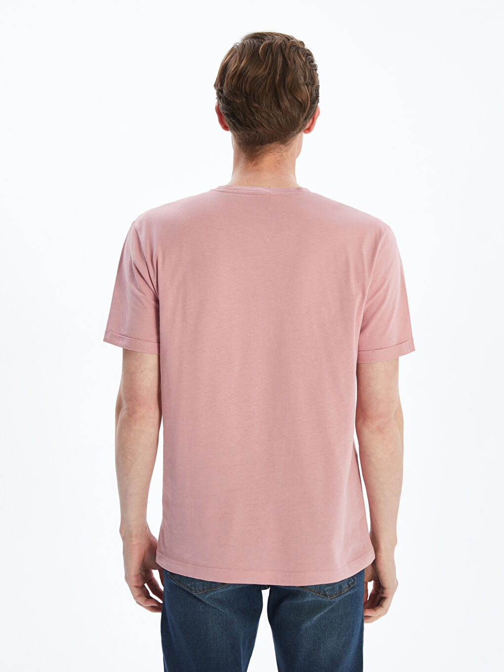 Crew Neck Jersey Men's T-Shirt -S50842Z8-R6M
