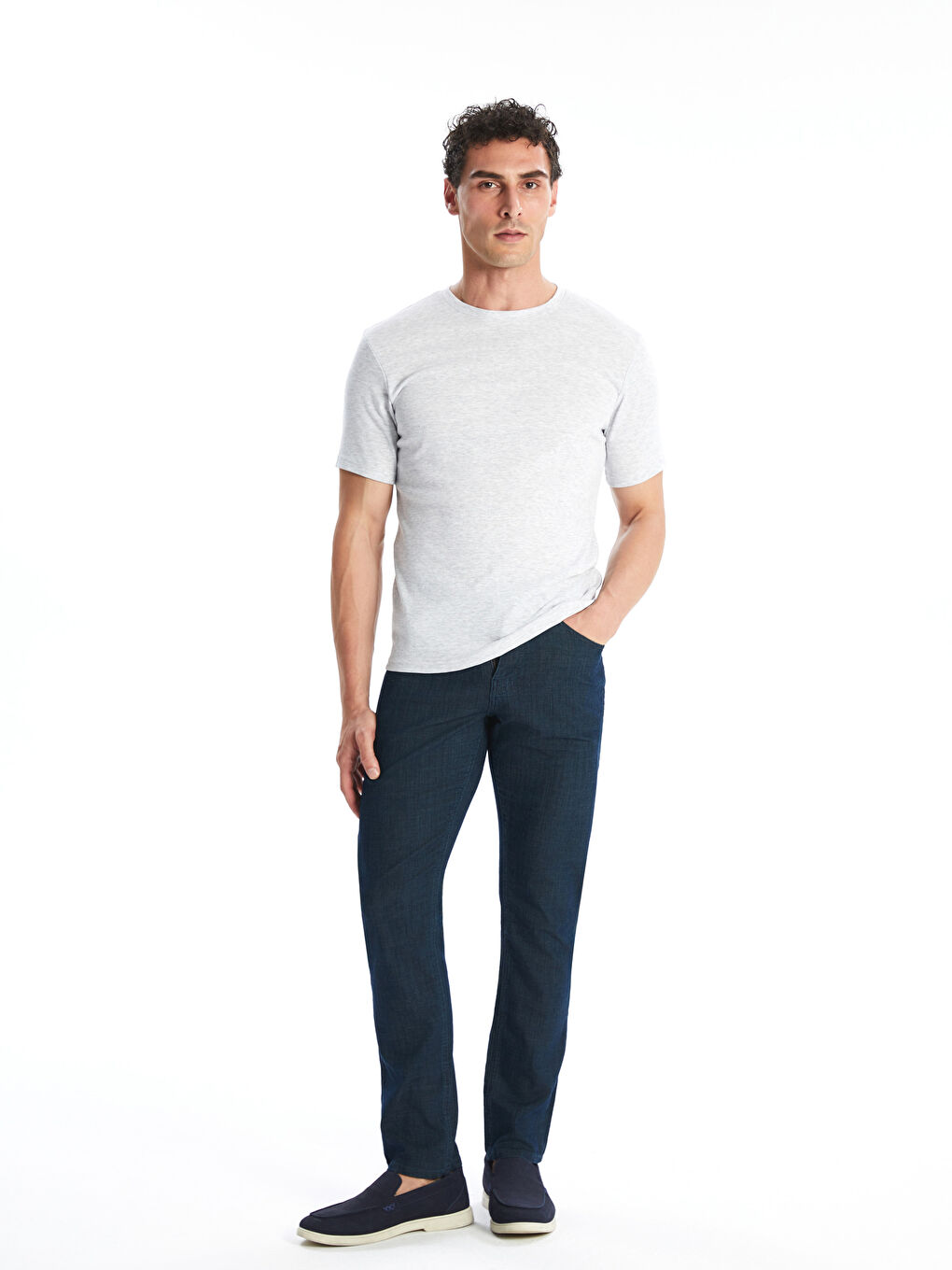 Crew Neck Jersey Men's T-Shirt -S50843Z8-DFL