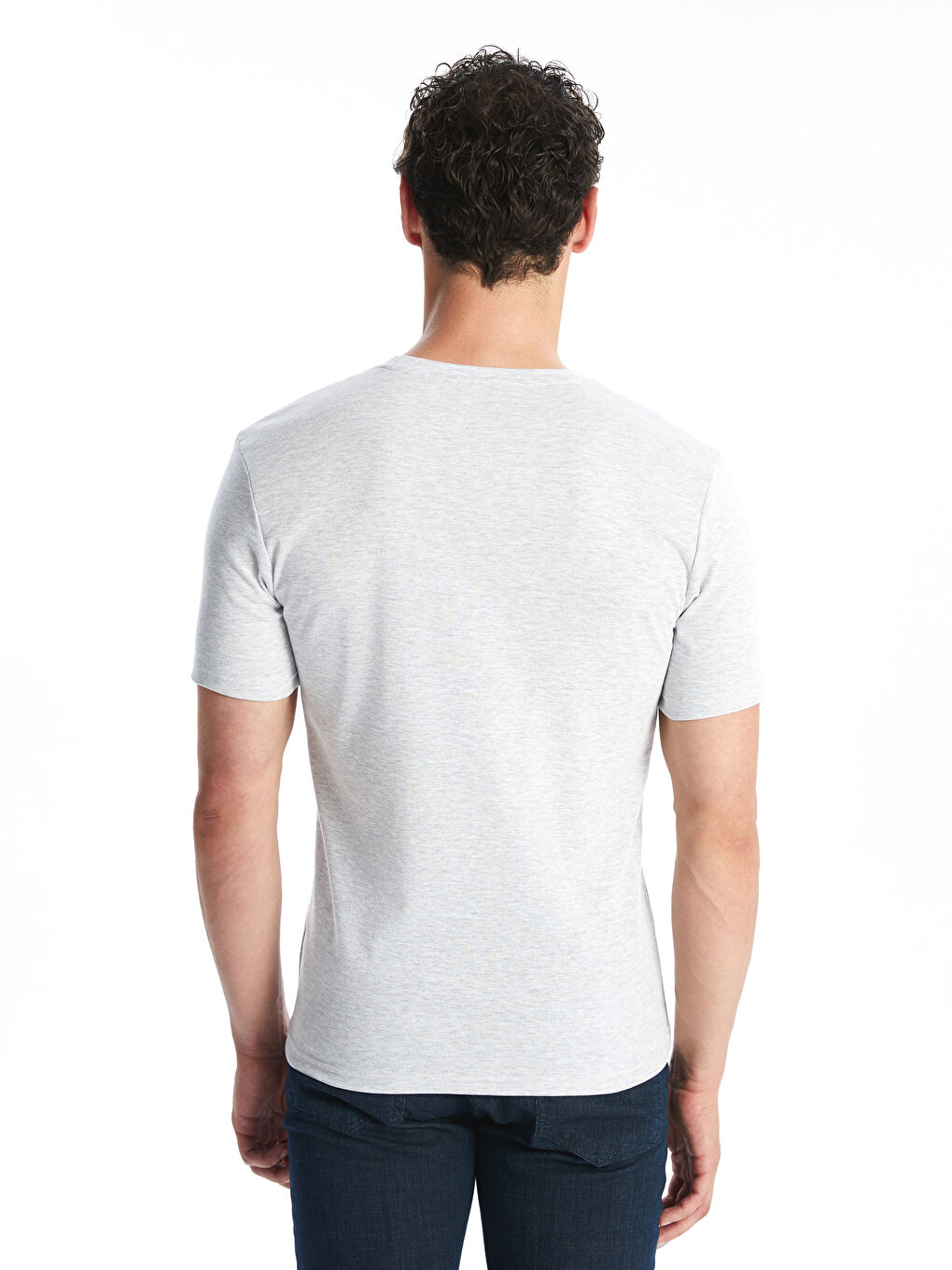 Crew Neck Jersey Men's T-Shirt -S50843Z8-DFL