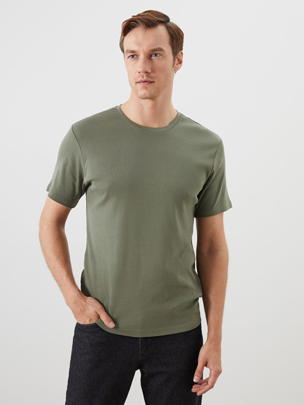 Crew Neck Jersey Men's T-Shirt -S50843Z8-SPM