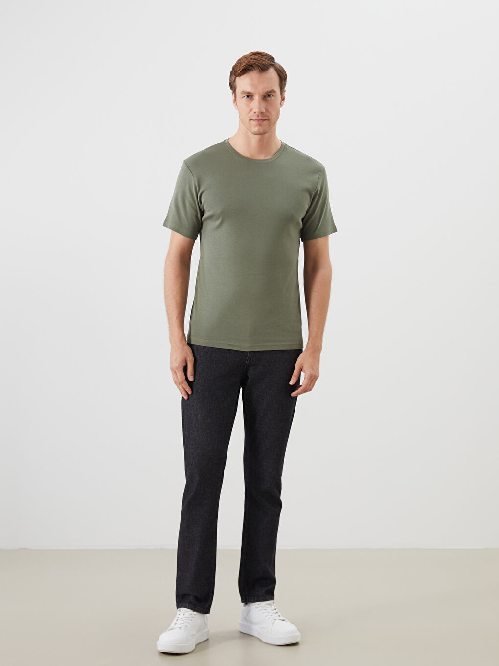 Crew Neck Jersey Men's T-Shirt -S50843Z8-SPM