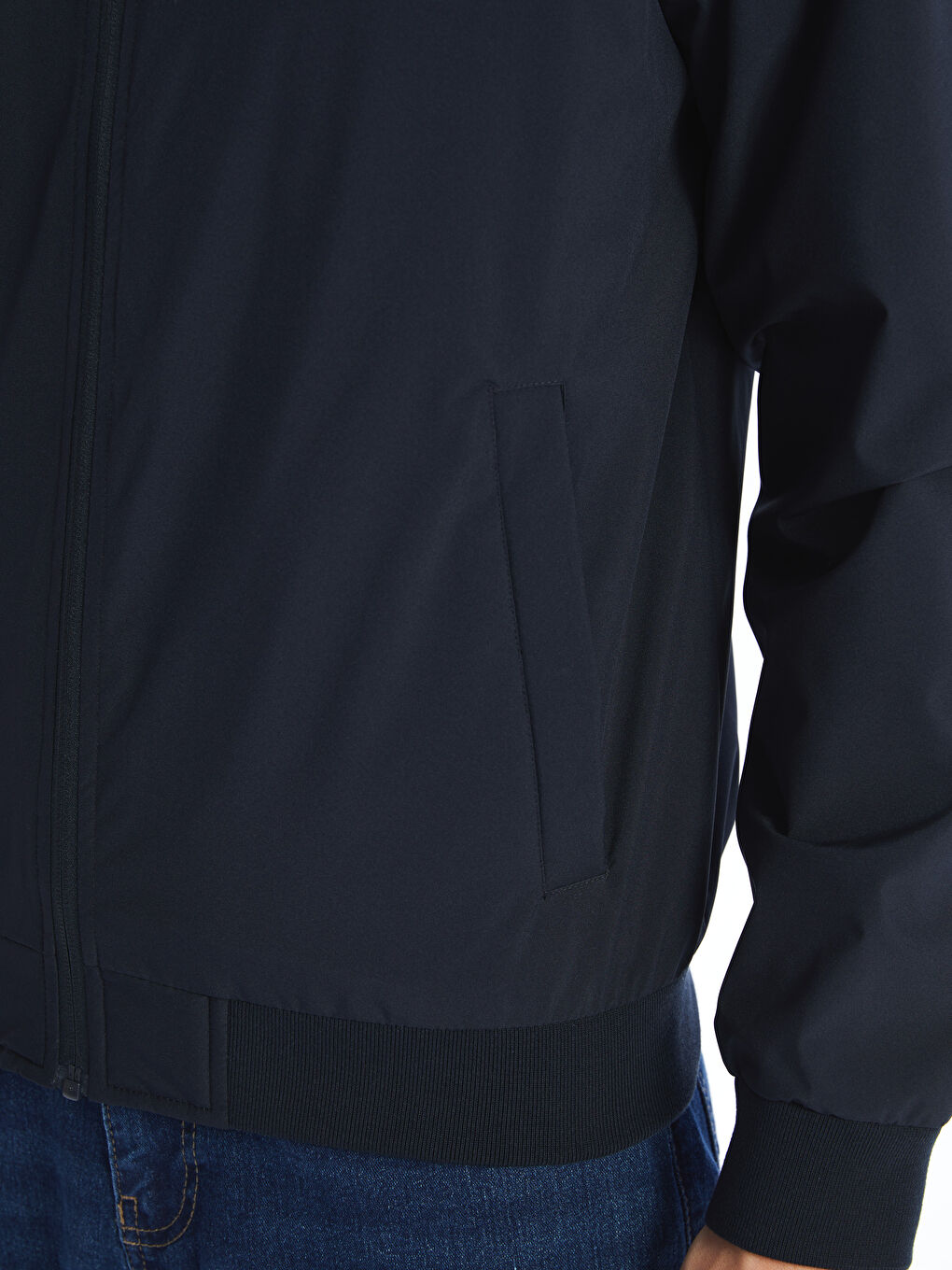 Standard Fit College Collar Men's Coat -S50844Z8-RFD