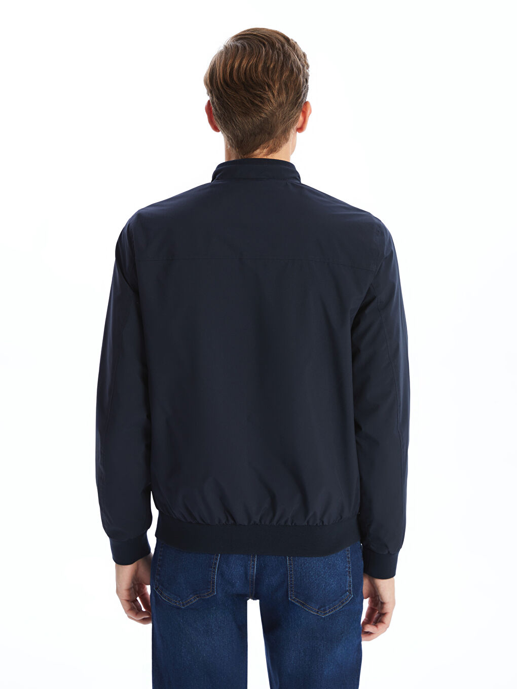 Standard Fit College Collar Men's Coat -S50844Z8-RFD