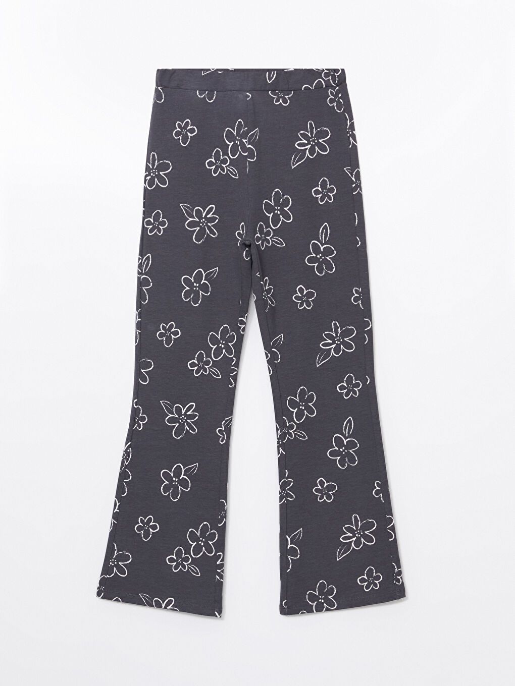Elasticated Waist Flared Leg Girls' Leggings -S50856Z4-LQ9