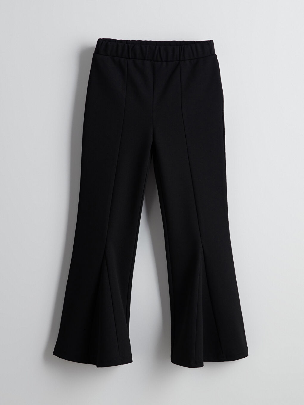 Elasticated Waist Girls' Flared Leg Leggings -S50858Z4-CVL