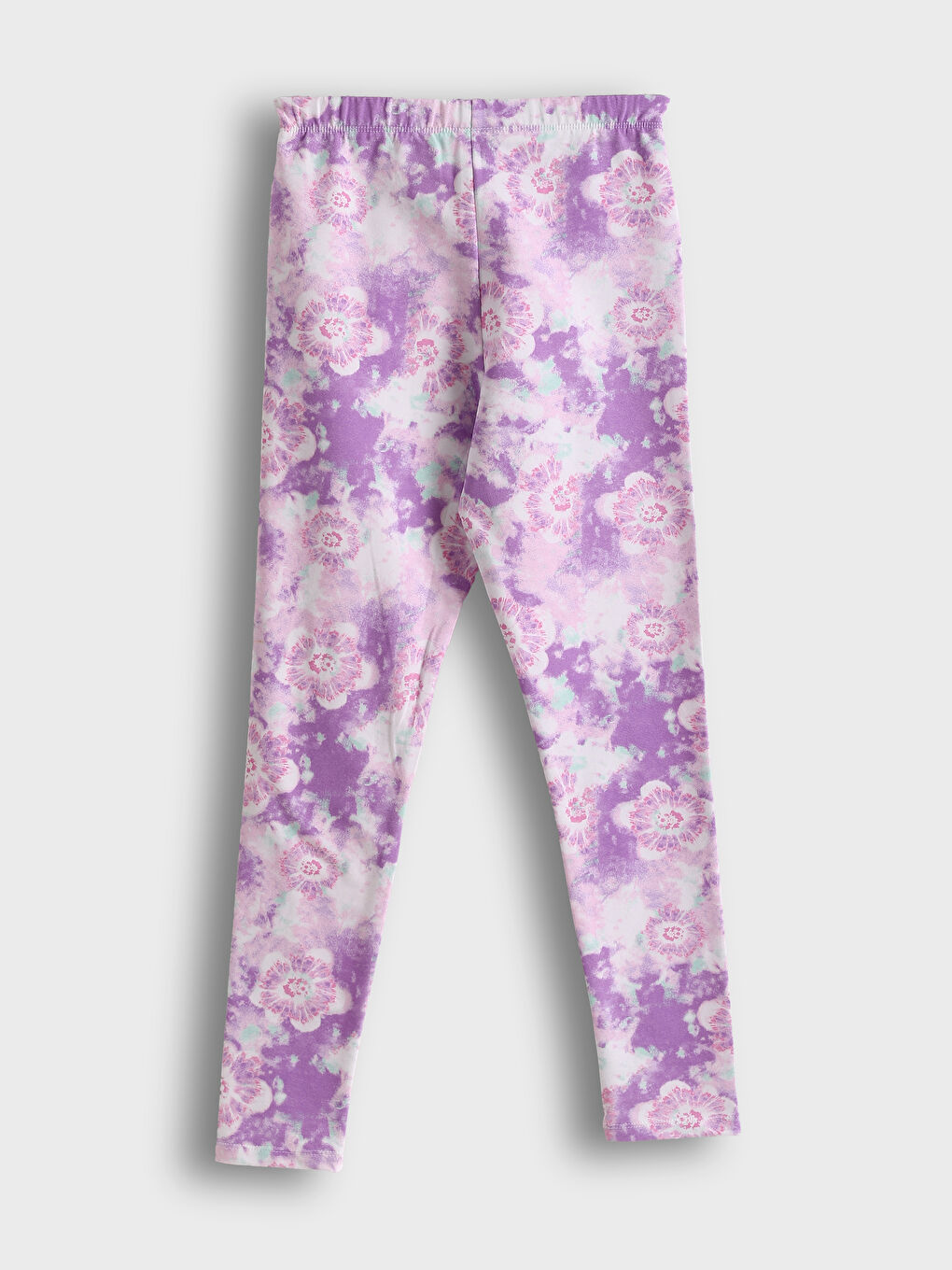 Elastic Waist Batik Patterned Girls Tights -S50865Z4-F9C
