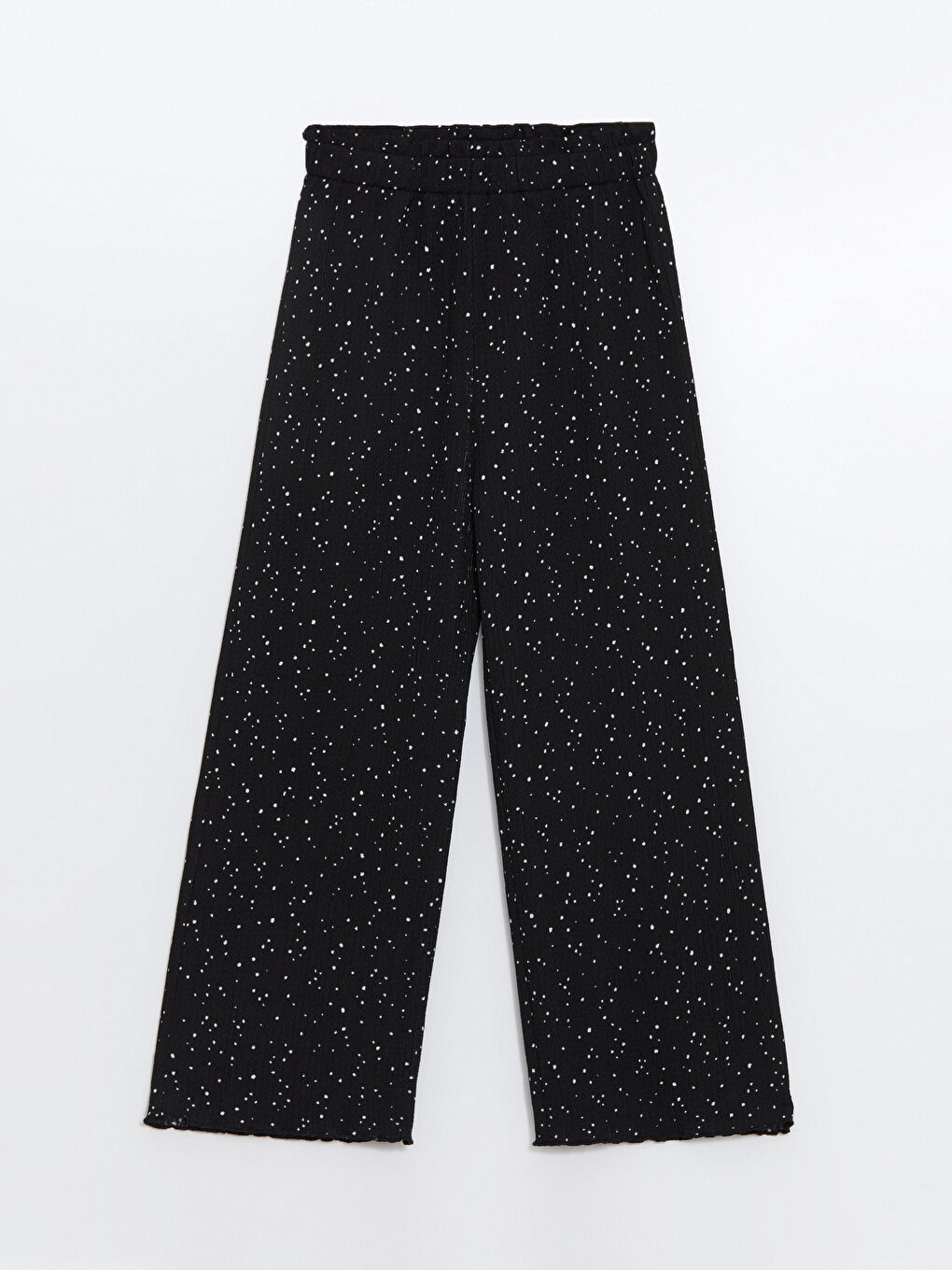 Elastic Waist Polka Dot Girls' Pants