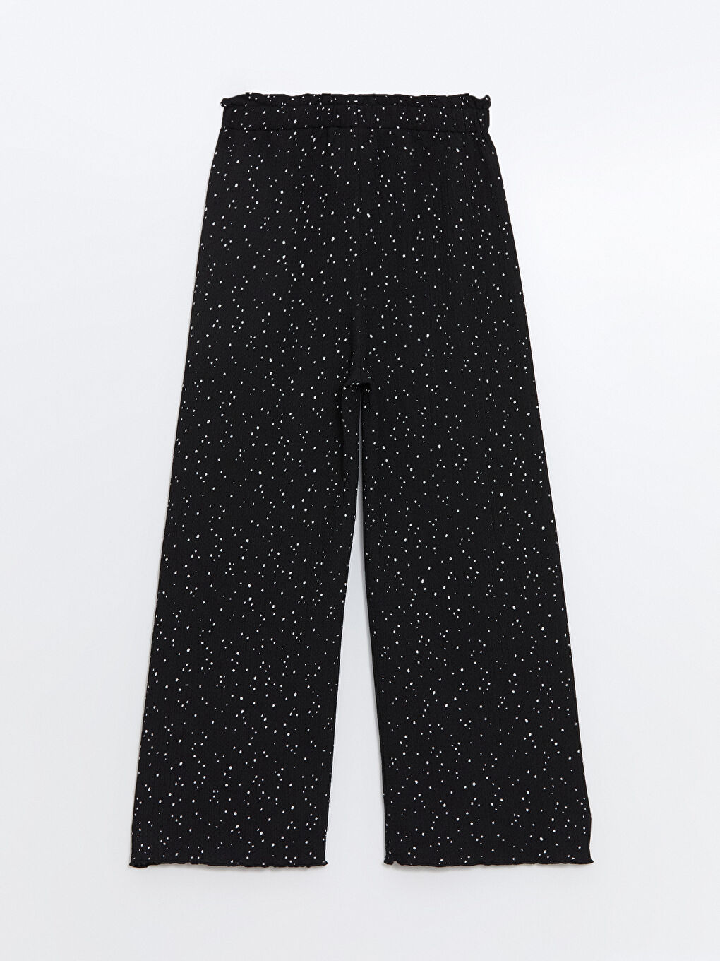 Elastic Waist Polka Dot Girls' Pants-2