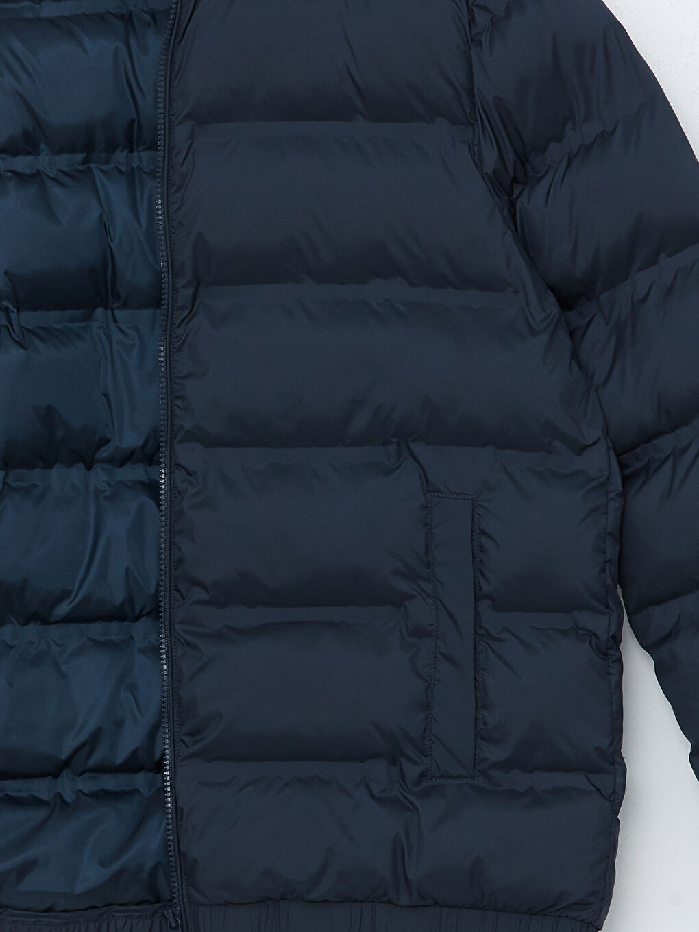 Standard Fit Funnel Neck Men's Puffer Coat -S50909Z8-YMZ