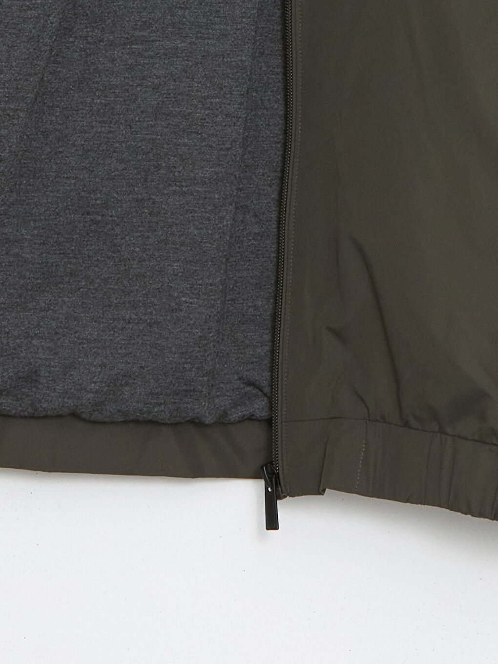 Standard Fit Funnel Neck Men's Medium Thickness Coat -S50915Z8-HDU