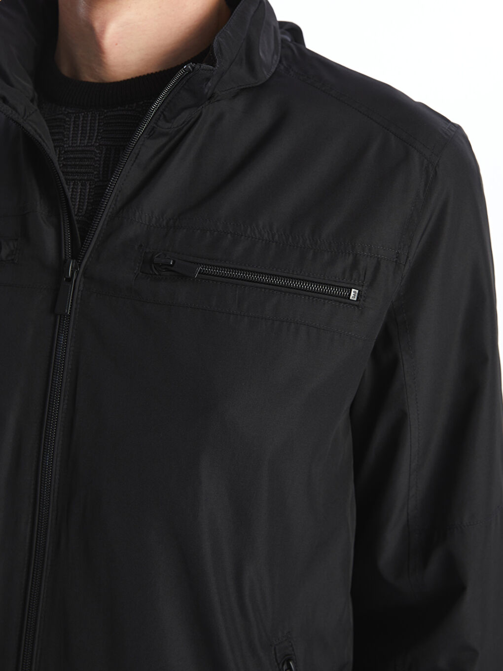 Standard Fit Hooded Men's Coat -S50916Z8-CVL