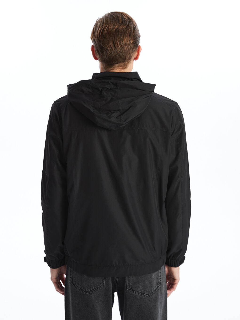 Standard Fit Hooded Men's Coat -S50916Z8-CVL