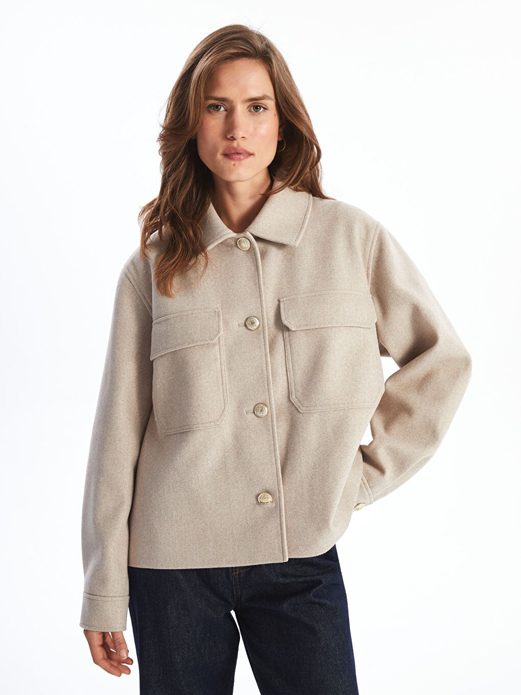 LCWAIKIKI Classic Damen Cachet Hemdjacke -S50929Z8-L8Q