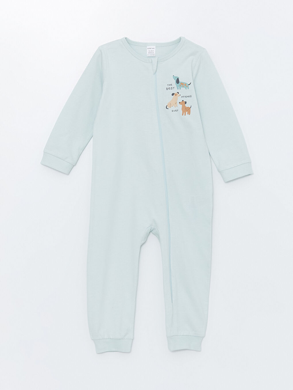 Yeşil Bisiklet Yaka Baskılı Erkek Bebek Tulum