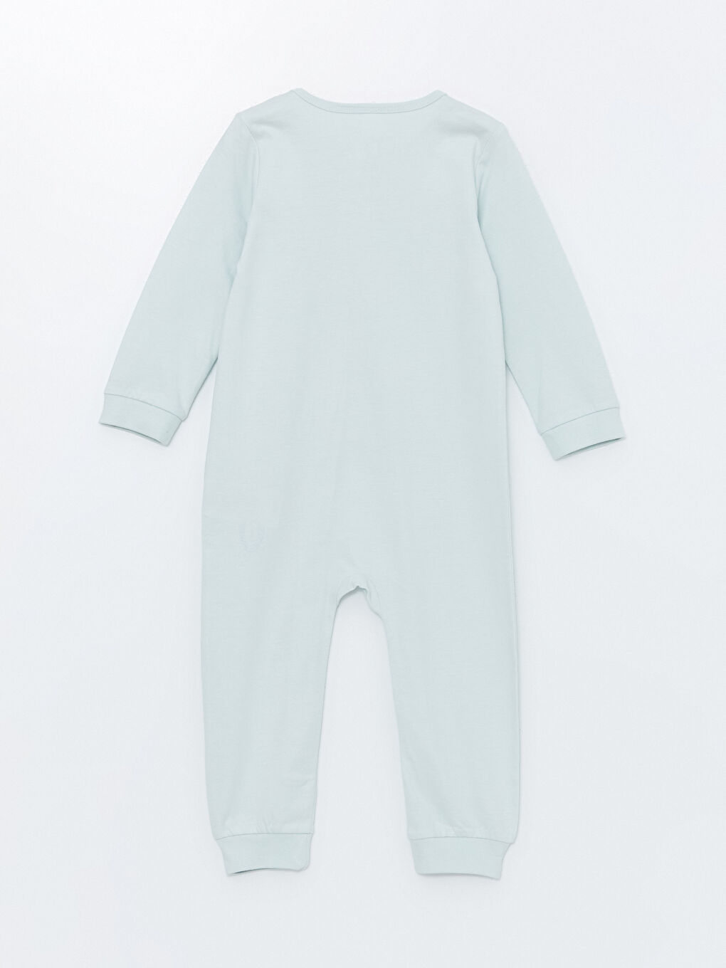 Yeşil Bisiklet Yaka Baskılı Erkek Bebek Tulum-1