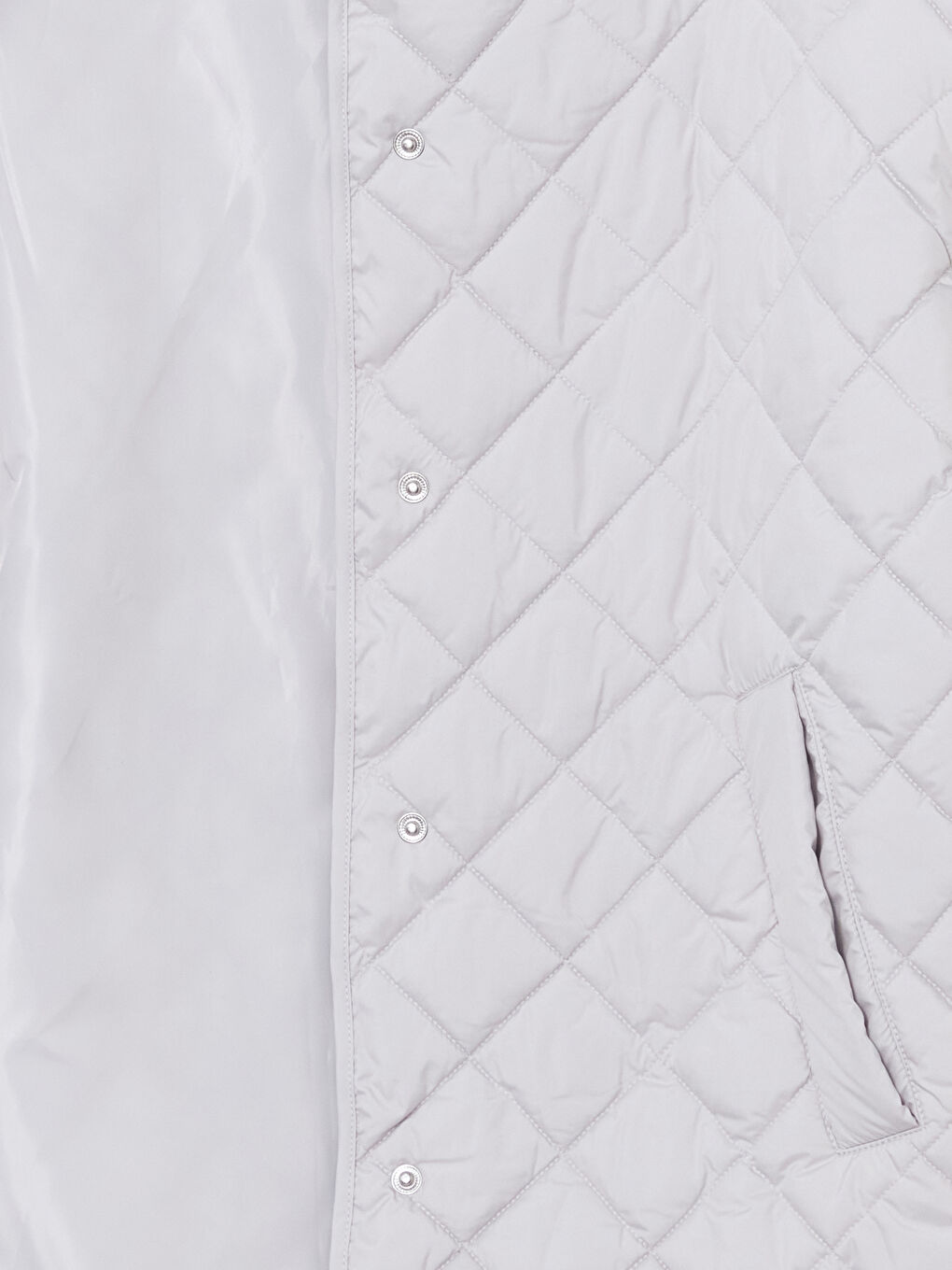 Crew Neck Quilted Oversize Women's Puffer Coat -S50935Z8-G5K