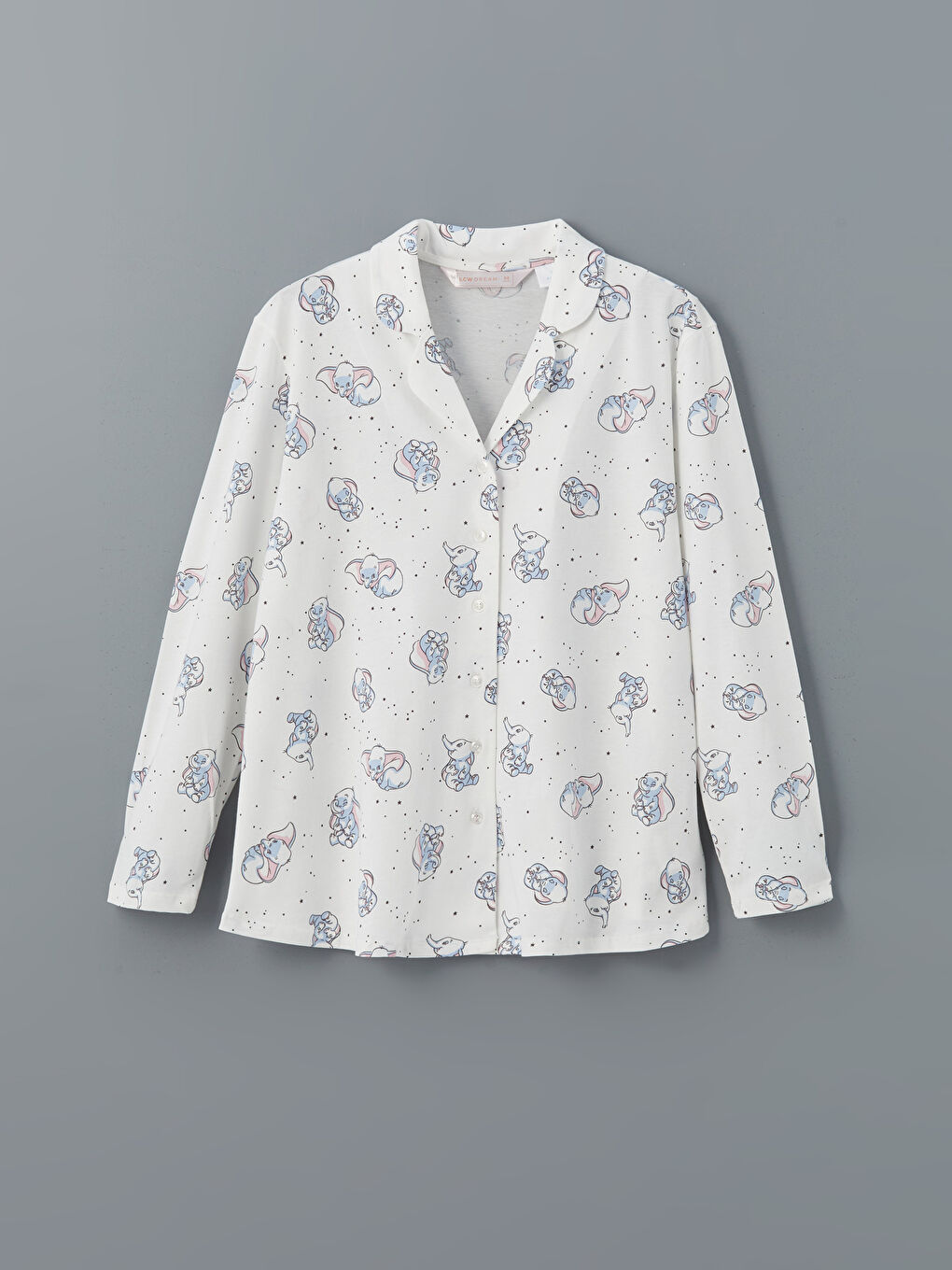 Shirt Collar Patterned Maternity Pyjama Set -S50951Z8-LRA