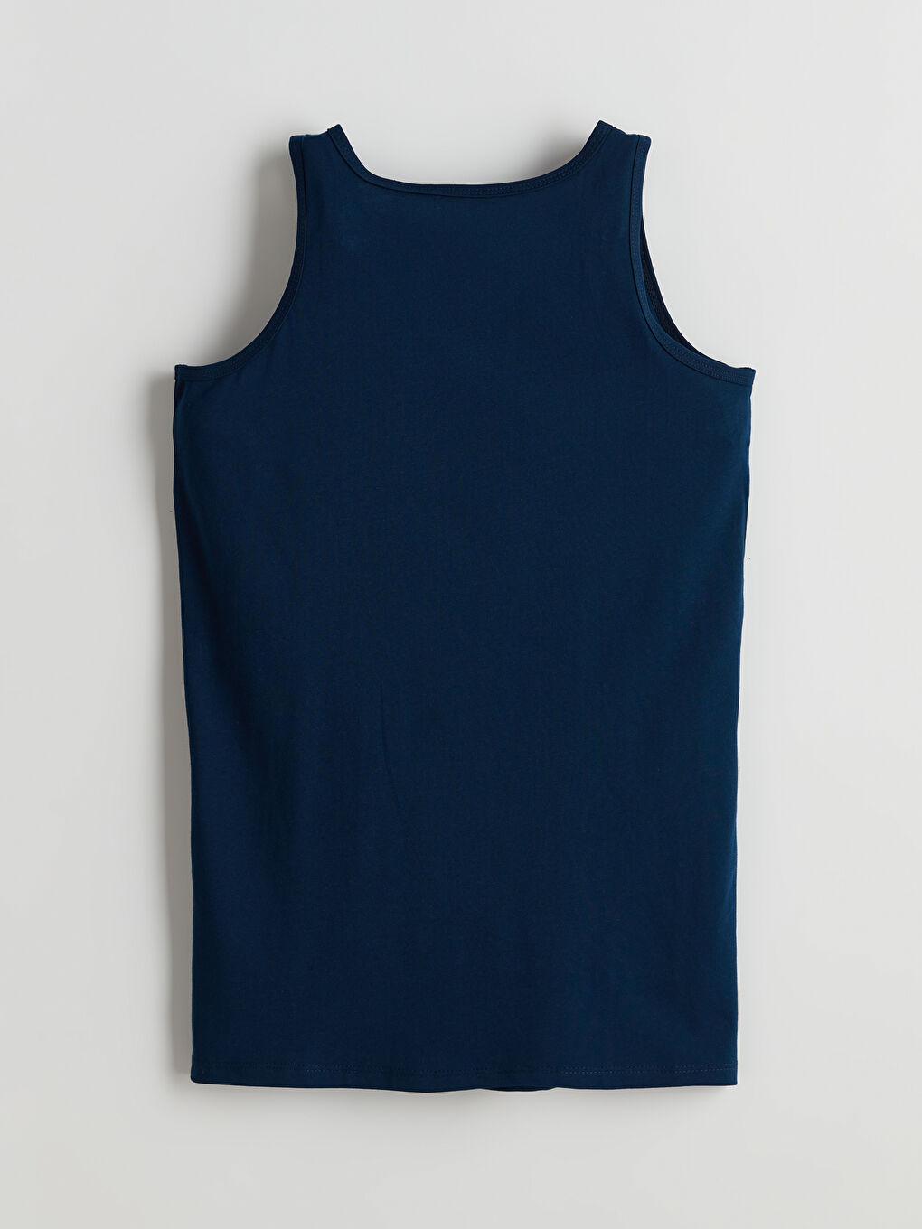 Lacivert Bisiklet Yaka Erkek Çocuk Atlet-1