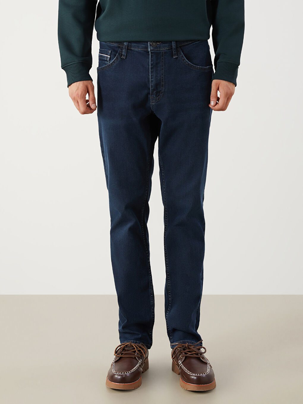 İndigo 750 Slim Fit Erkek Jean Pantolon-1