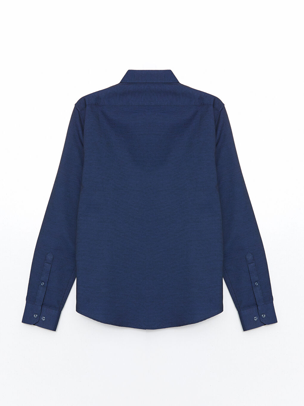 Muška košulja dugih rukava slim fit od dobby tkanine -S50980Z8-CRP