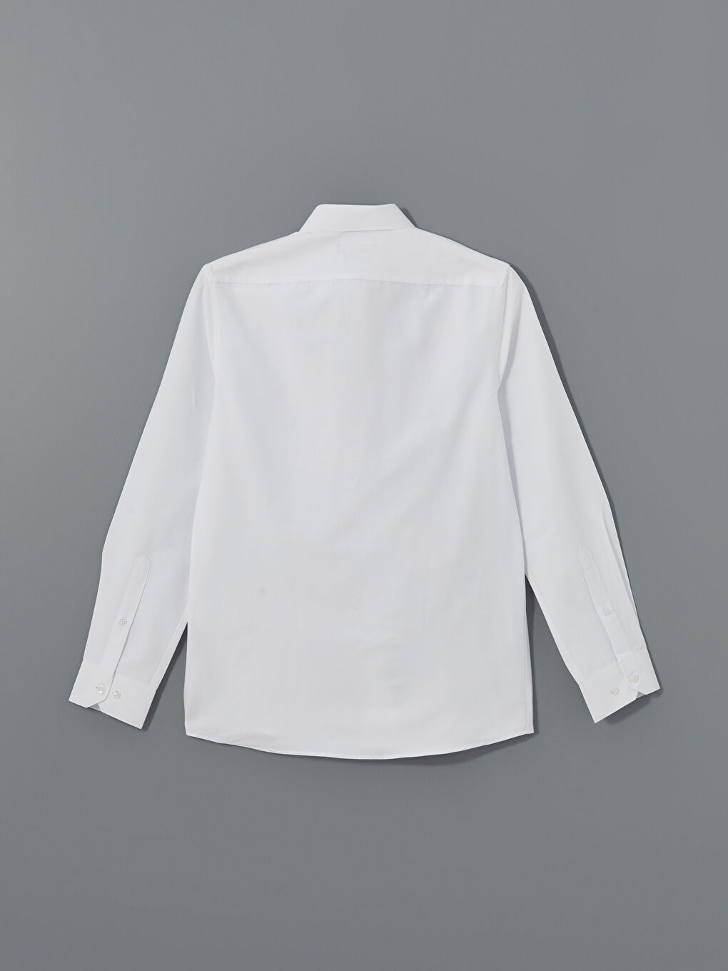 LCWAIKIKI Formal Beyaz Slim Fit Uzun Kollu Poplin Erkek Gömlek - 5