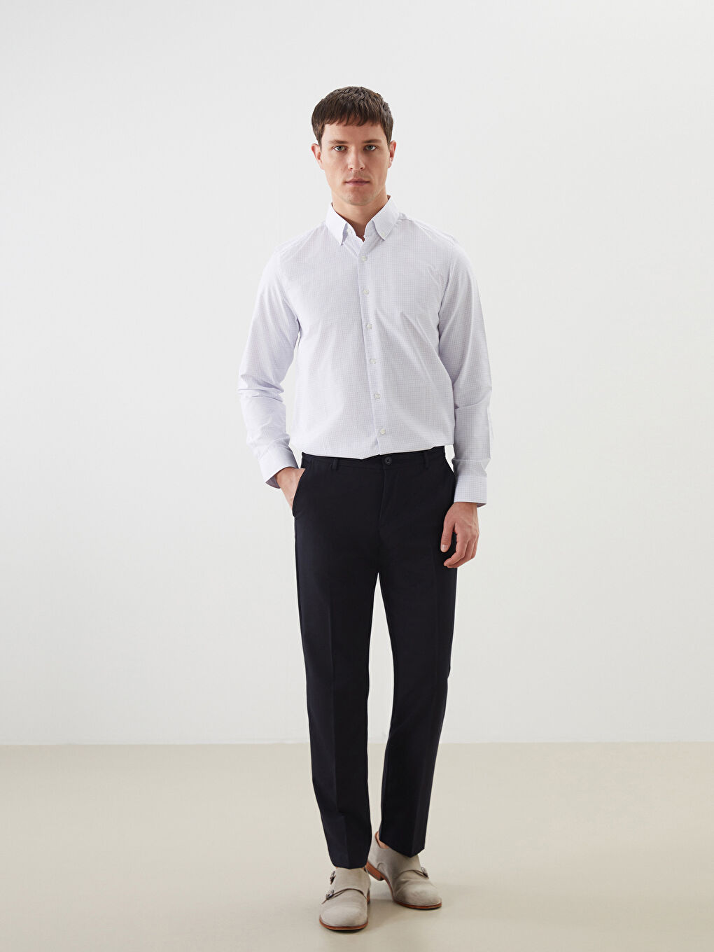 Karirana košulja regular fit -S51046Z8-LLC