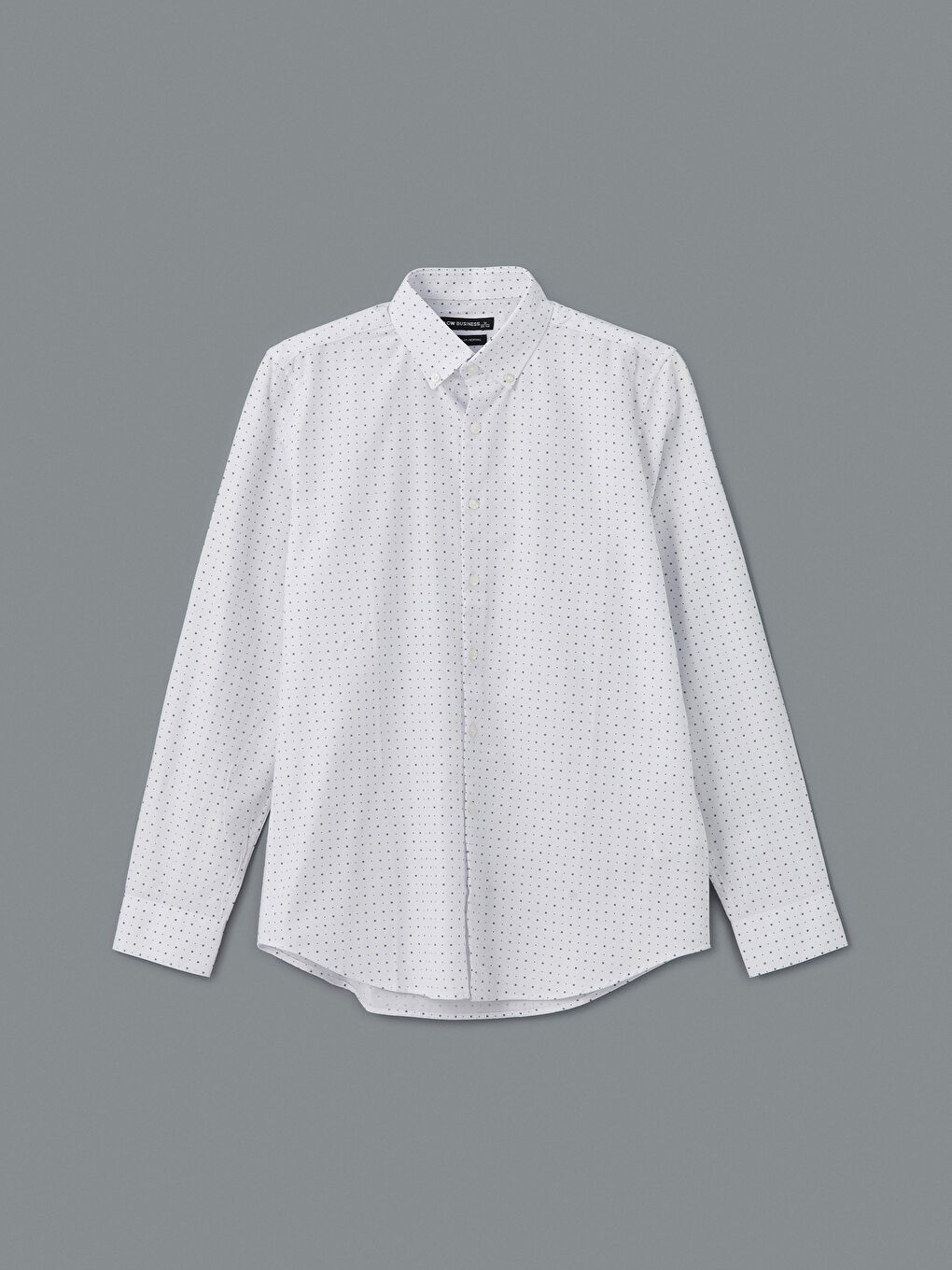 Regular Fit Long Sleeve Men's Shirt -S51047Z8-LU7